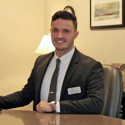 Vantage Pointe Village | Zachary, the receptionist at the front desk